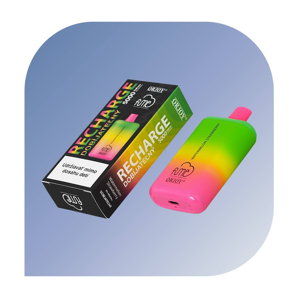 Fume 5000 Puffs - Watermelon Strawberry (0mg/ml) - jednorazová bezdymka