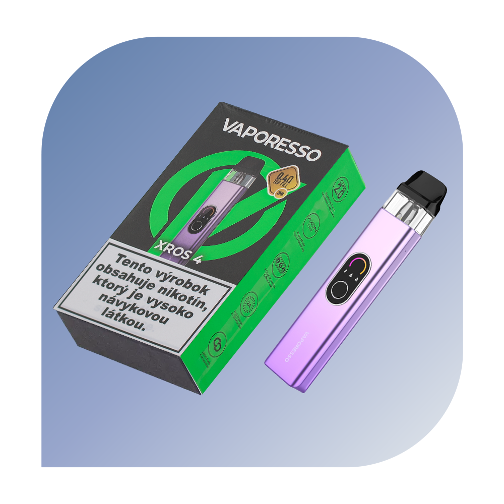 Vaporesso XROS 4 Lilac Purple - základná jednotka