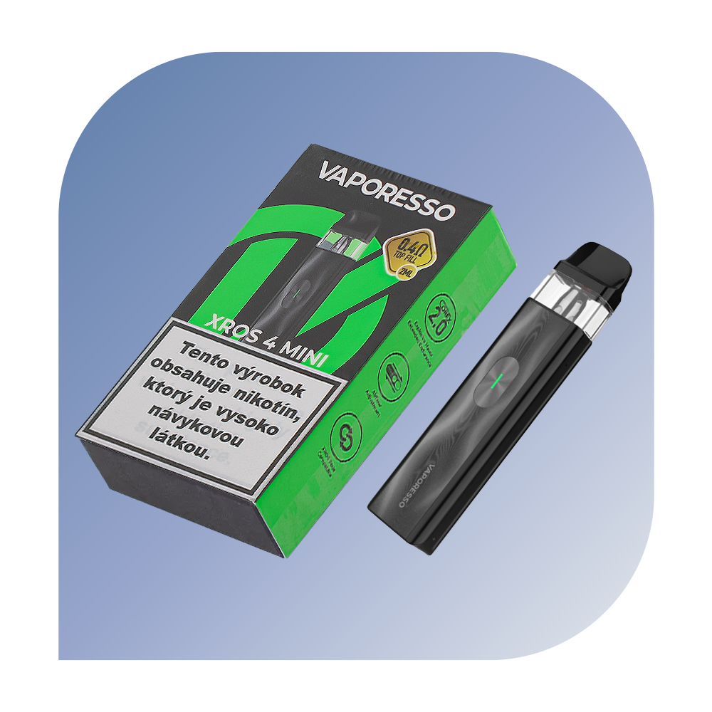 Vaporesso XROS 4 Mini Black - základná jednotka