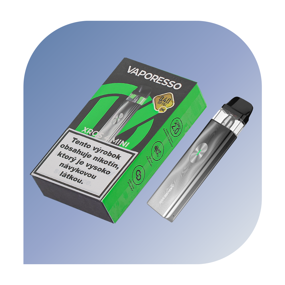 Vaporesso XROS 4 Mini Space Grey - základná jednotka