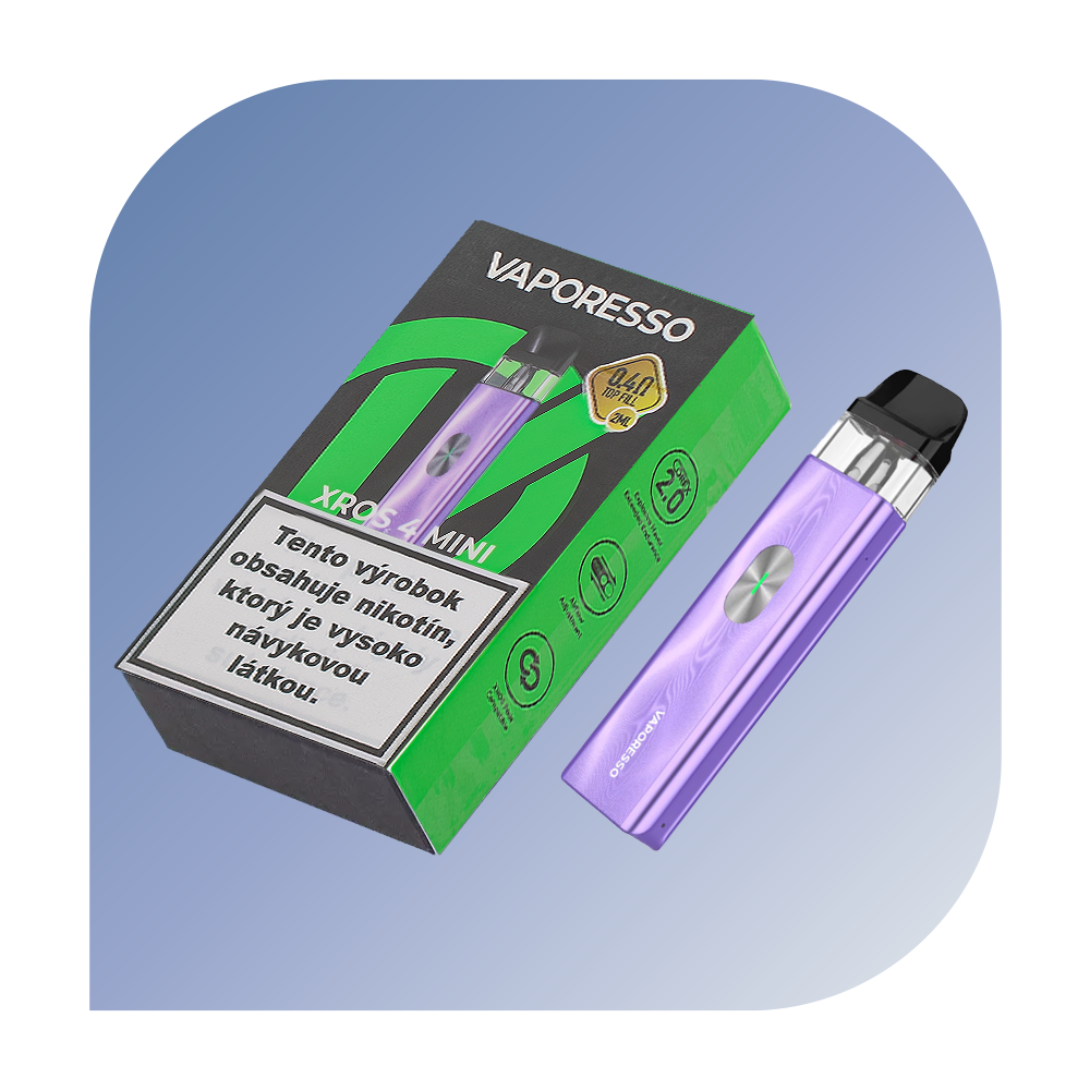 Vaporesso XROS 4 Mini Ice Purple - základná jednotka
