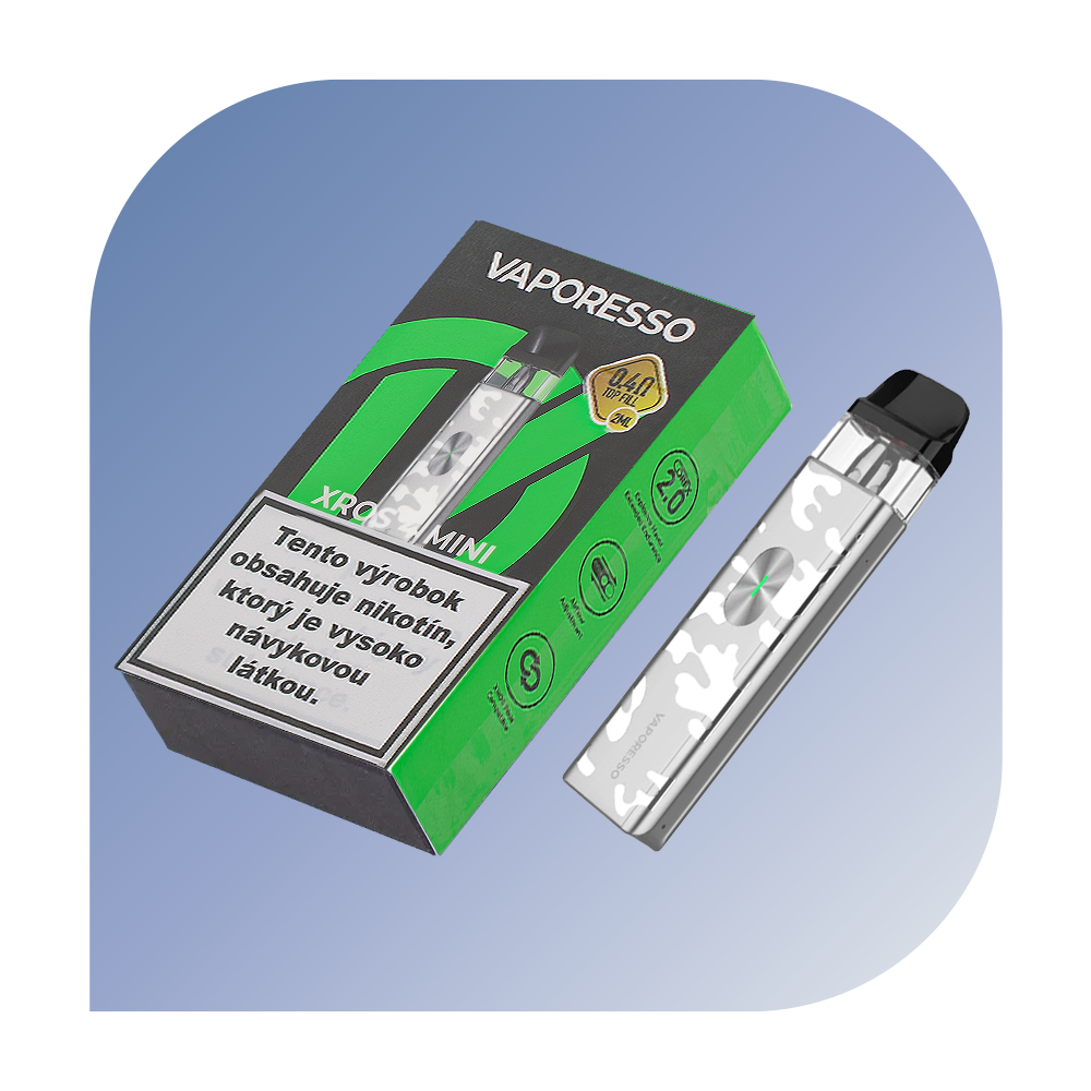 Vaporesso XROS 4 Mini Camo Silver - základná jednotka