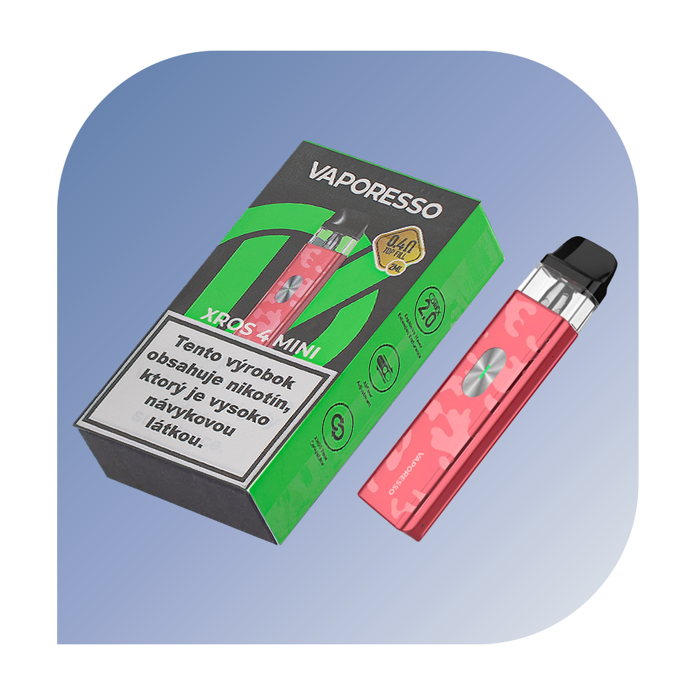 Vaporesso XROS 4 Mini Camo Red - základná jednotka