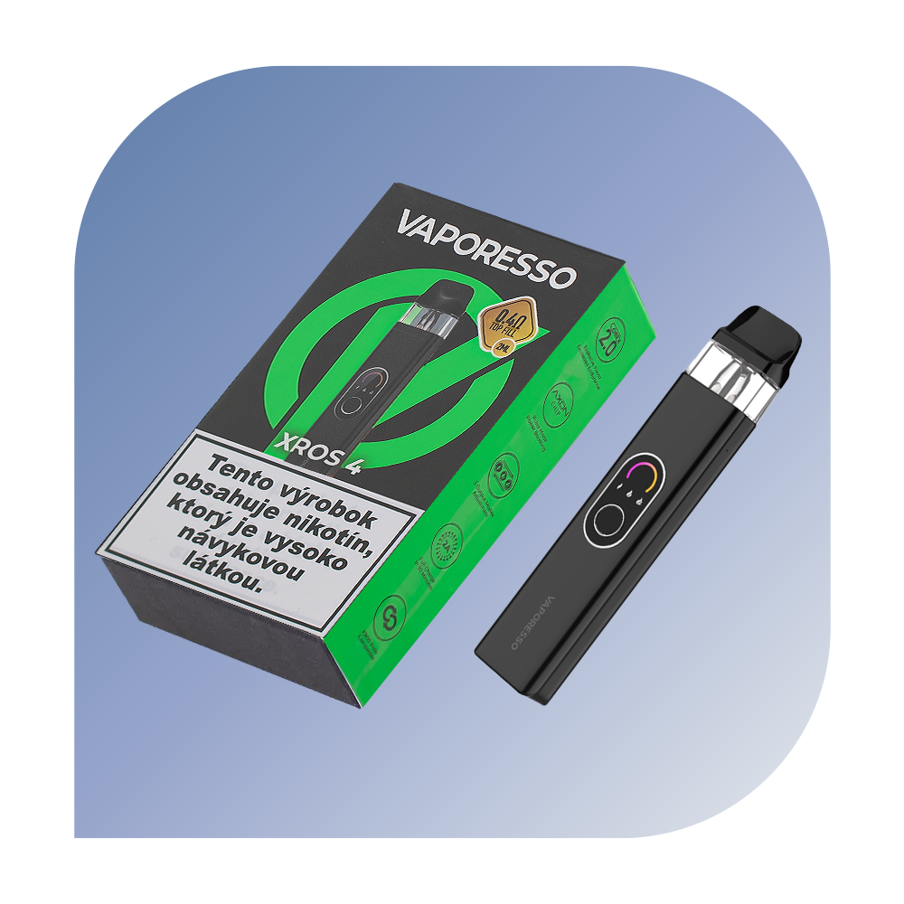 Vaporesso XROS 4 Black - základná jednotka