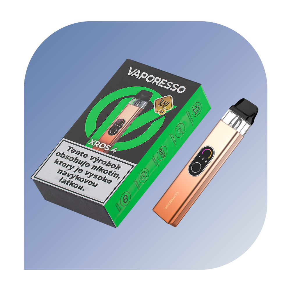 Vaporesso XROS 4 Champagne Gold - základná jednotka