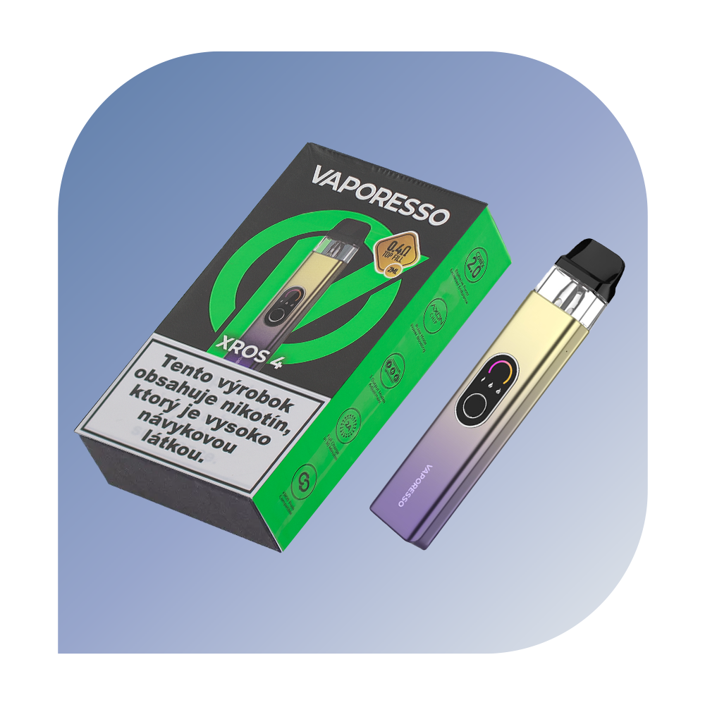 Vaporesso XROS 4 Sunset Neon - základná jednotka