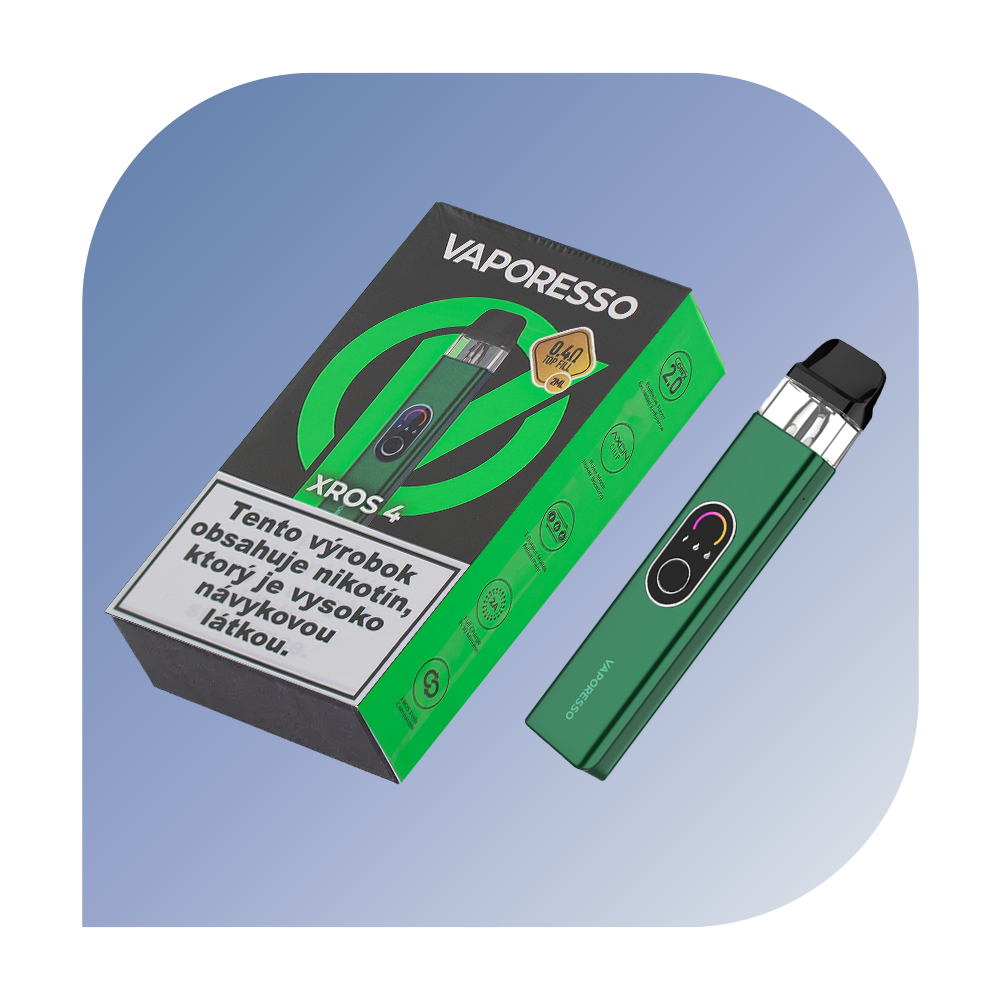 Vaporesso XROS 4 Green - základná jednotka