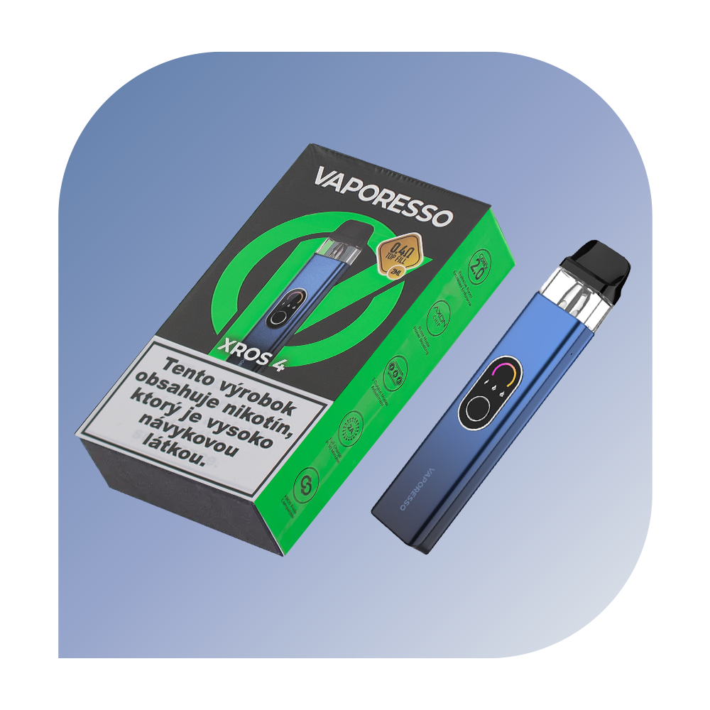 Vaporesso XROS 4 Blue - základná jednotka