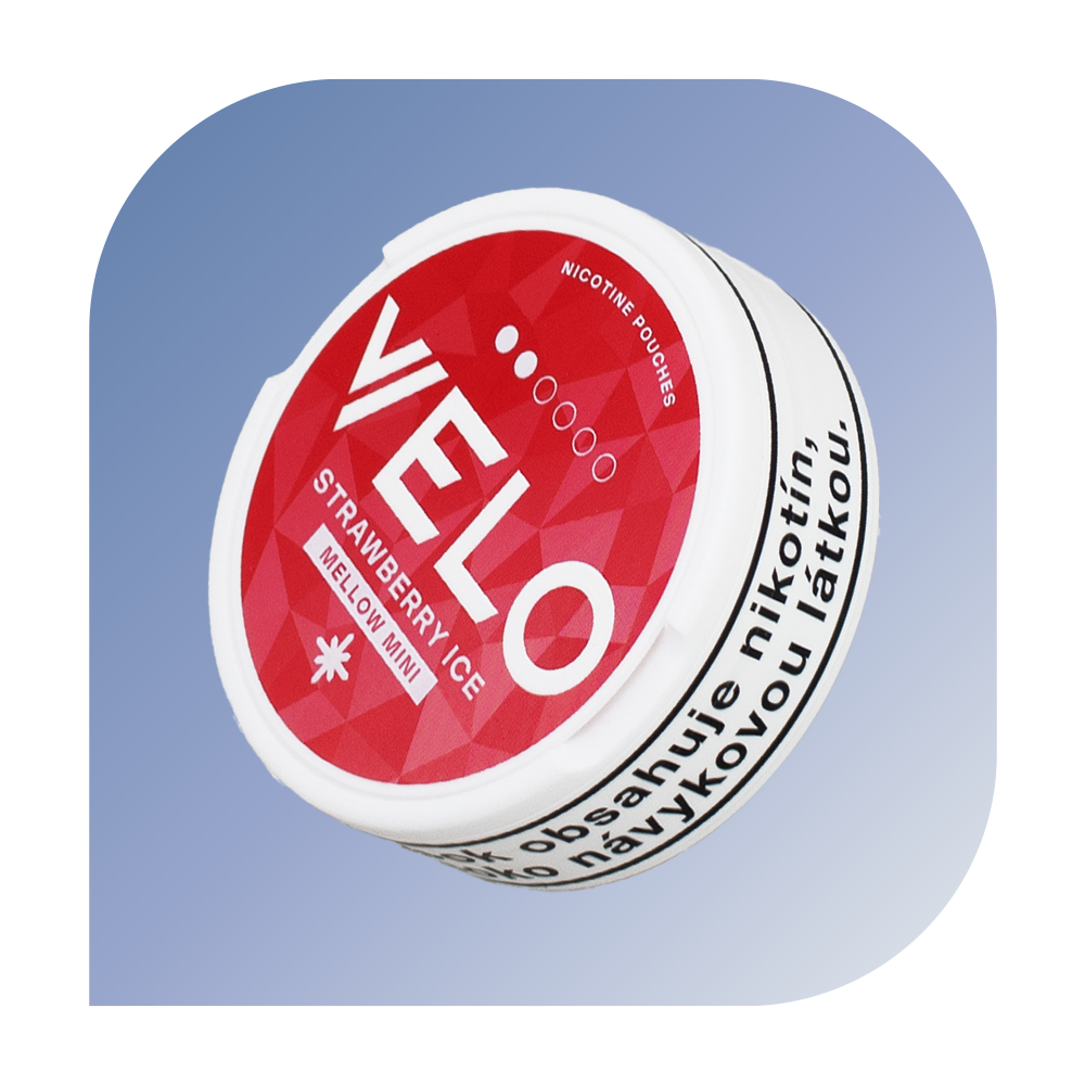 VELO 1 - Cherry Ice (8,4mg/g) - nikotínové vrecúška