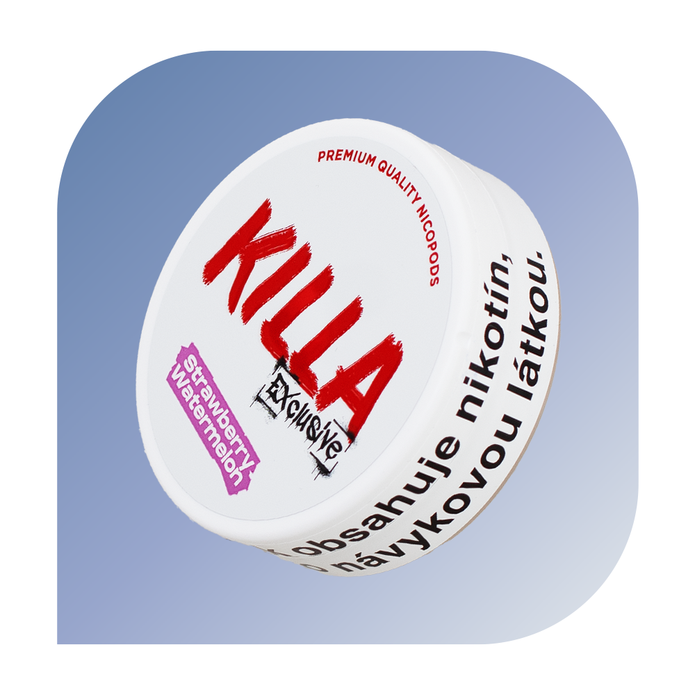 KILLA Exclusive - Strawberry Watermelon (16mg/g)  - nikotínové vrecúška