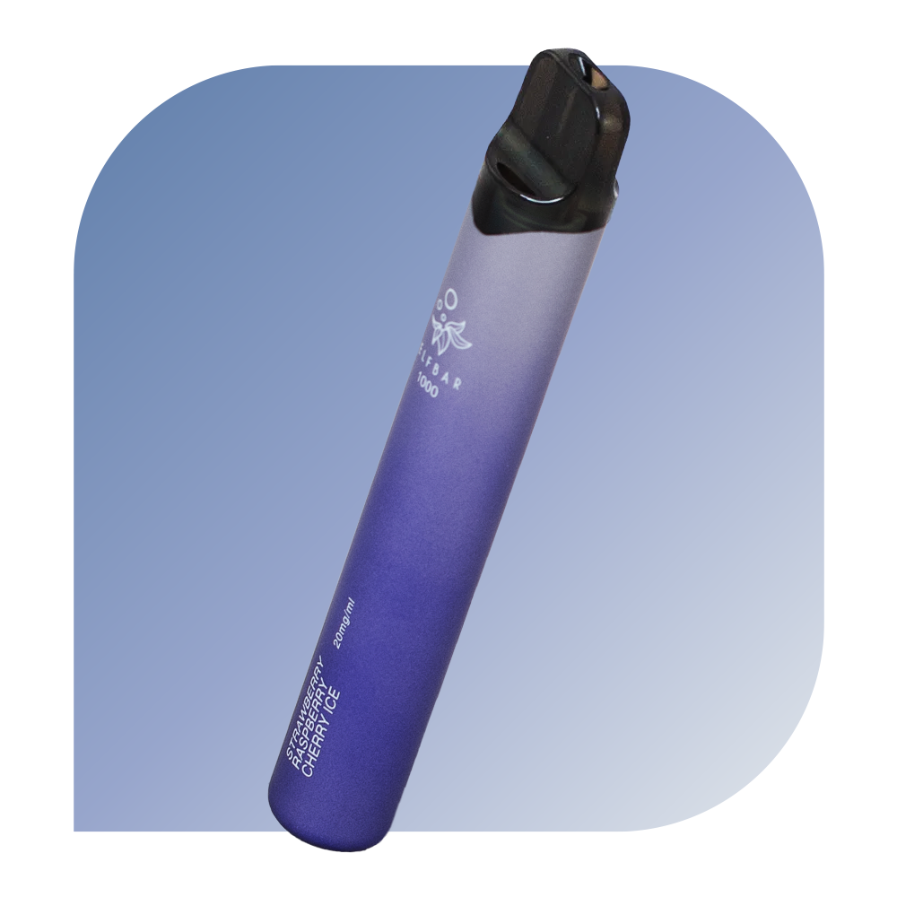 Elfbar 1000 Puffs - Strawberry Raspberry Cherry Ice (20mg/ml) - jednorazová bezdymka