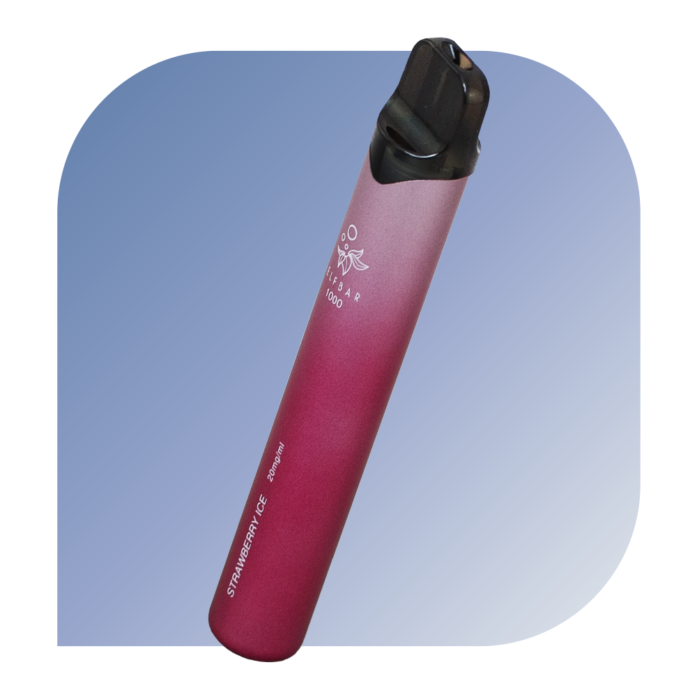 Elfbar 1000 Puffs - Strawberry Ice (20mg/ml) - jednorazová bezdymka