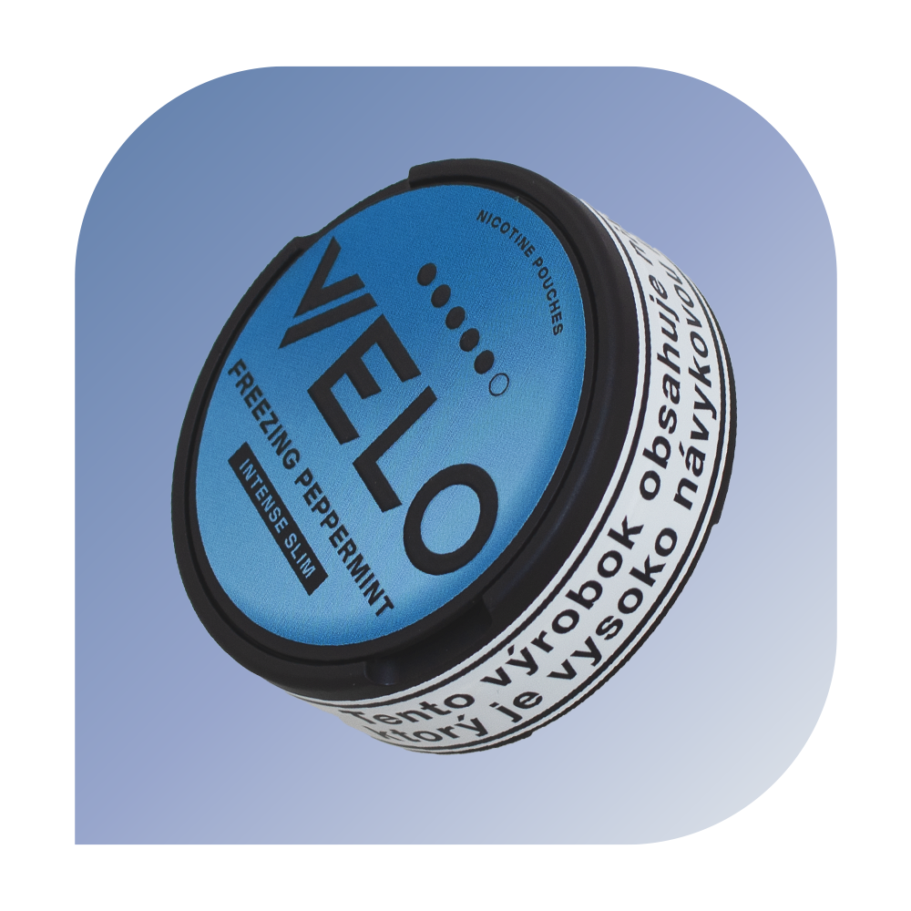 VELO 5 - Freezing Peppermint Intense Slim (20mg/g) - nikotínové vrecúška