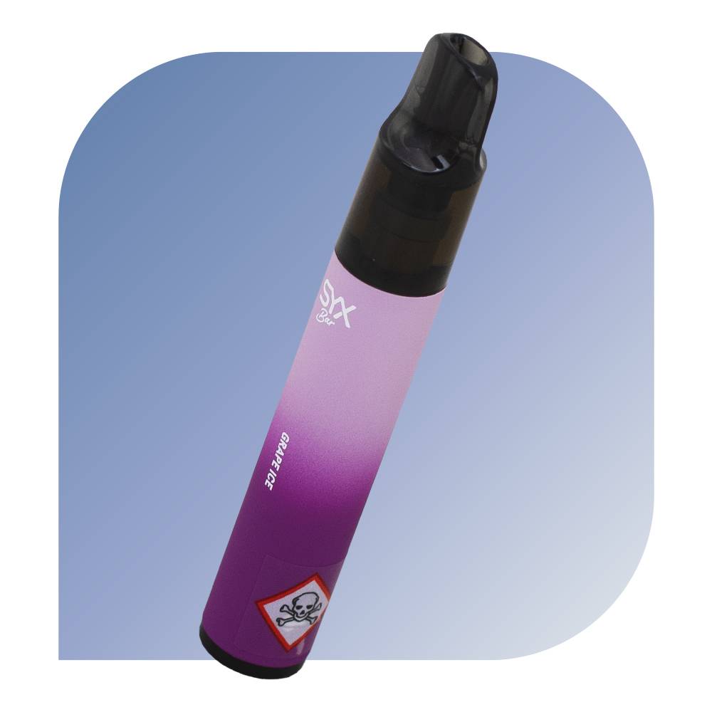 SYX Bar 1000 Puffs - Grape Ice (20mg/ml) - jednorazová bezdymka