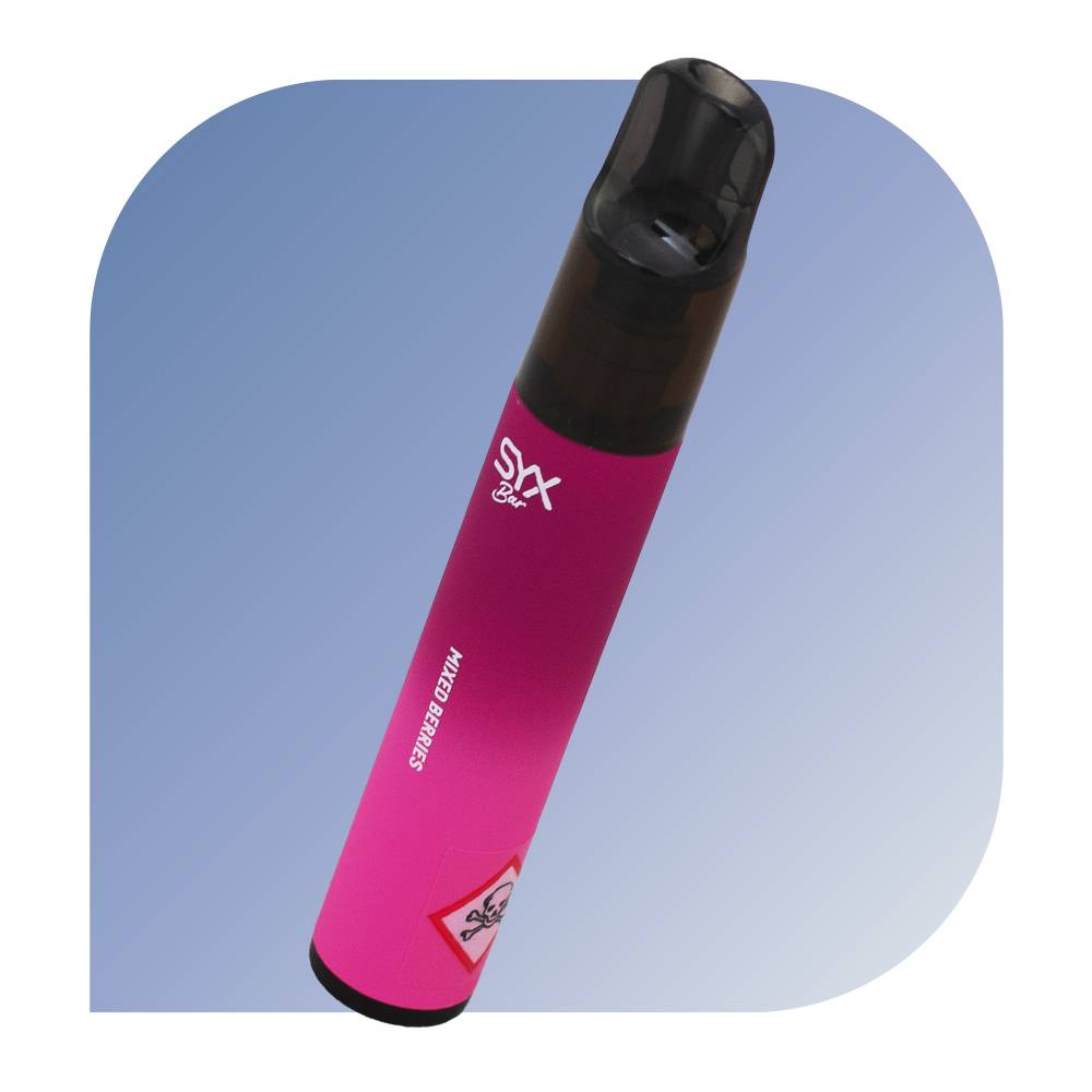 SYX Bar 1000 Puffs - Mixed Berries (20mg/ml) - jednorazová bezdymka