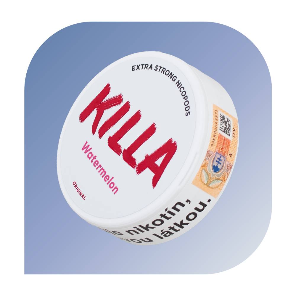 KILLA - Watermelon Extra Strong (16mg/g) - nikotínové vrecúška