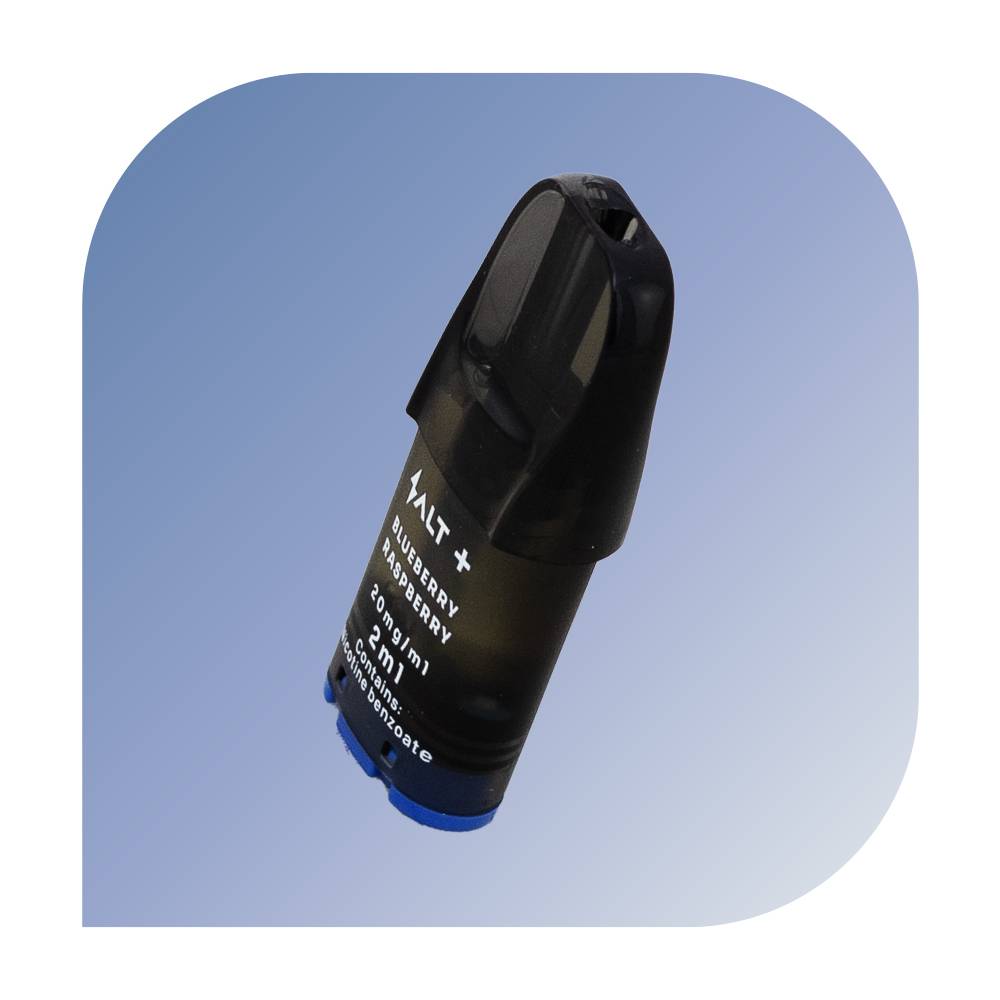 Salt Plus - Blueberry Raspberry (20mg/ml) - vymeniteľný POD 1ks