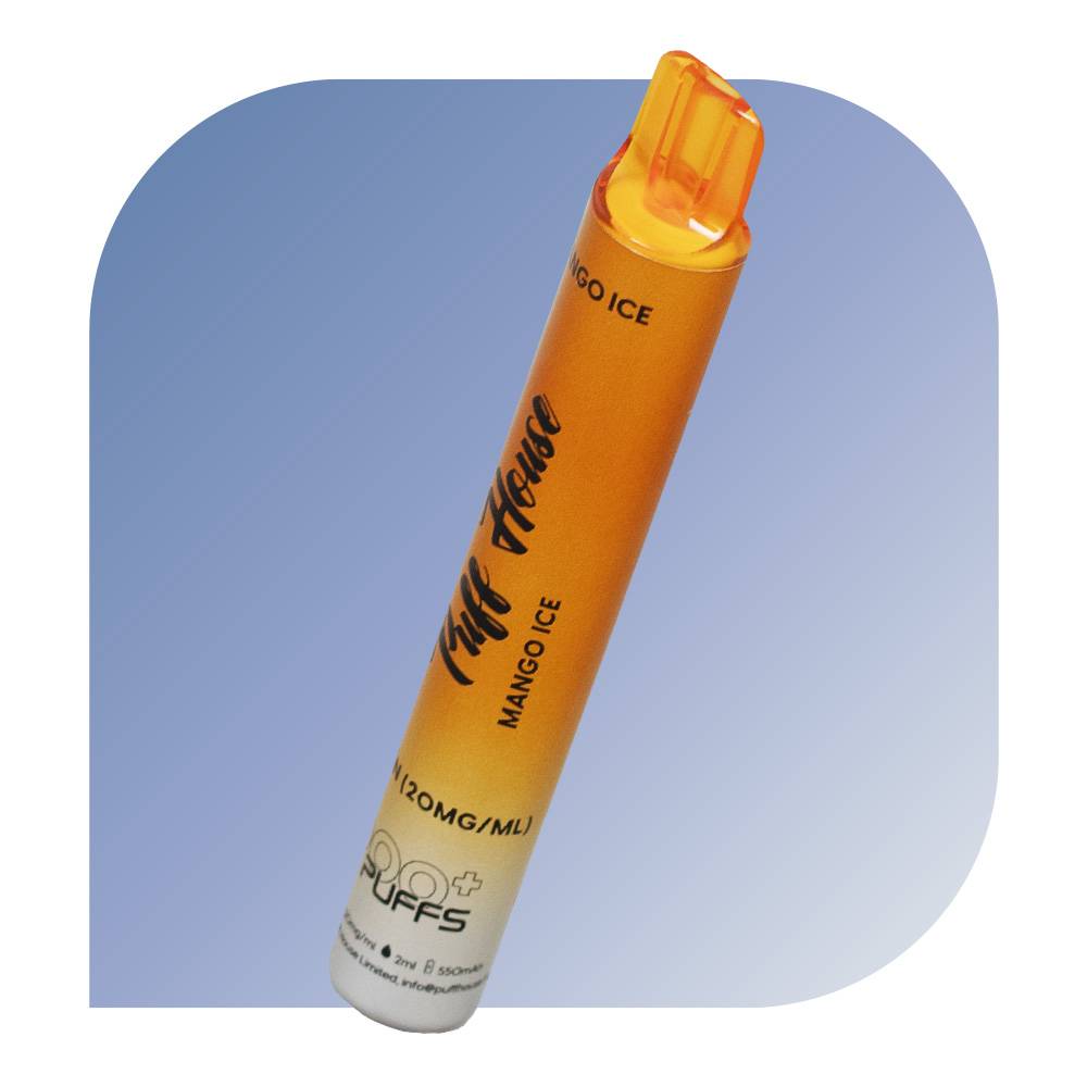  Puff House 1000 Puffs - Mango Ice (20mg/ml) - jednorazovu00e1 e-cigareta