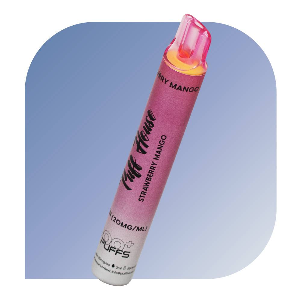  Puff House 1000 Puffs - Strawberry Mango (20mg/ml) - bezdymka