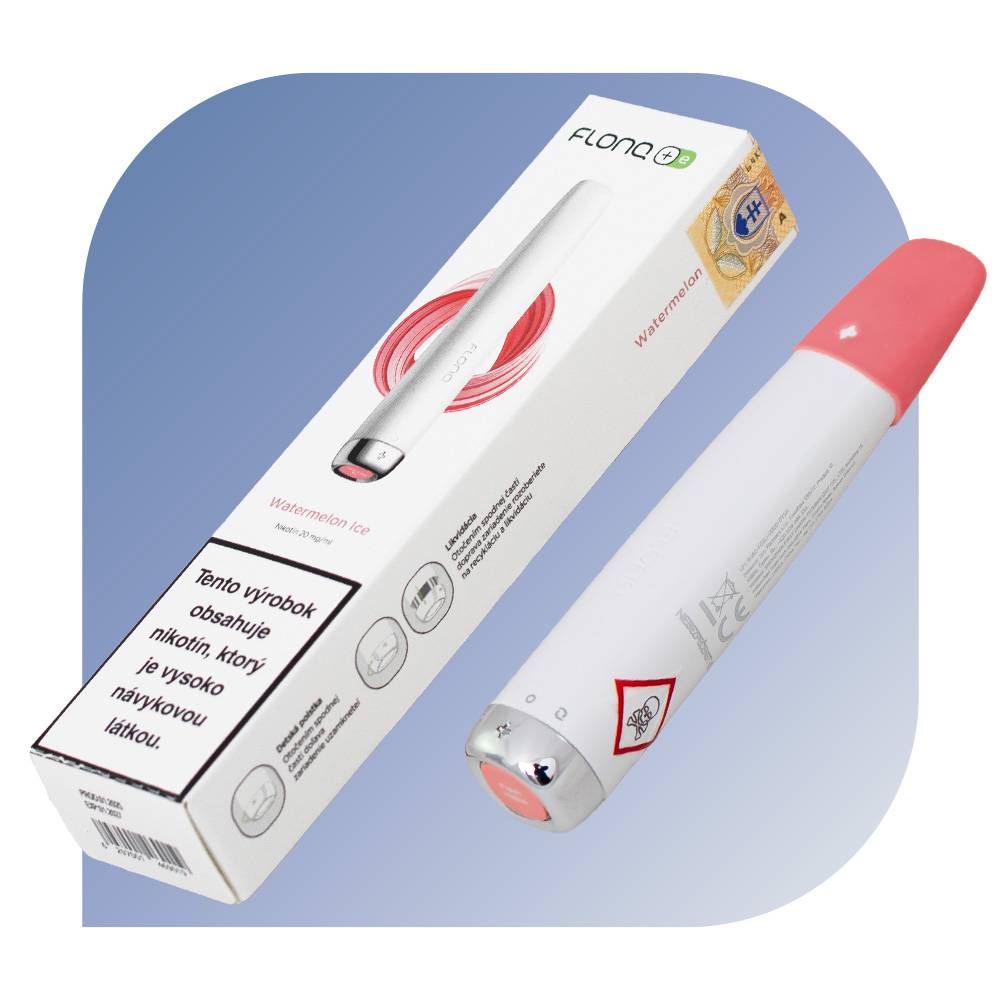 Flonq Plus E- Watermelon Ice (20mg/ml) - jednorazová bezdymka