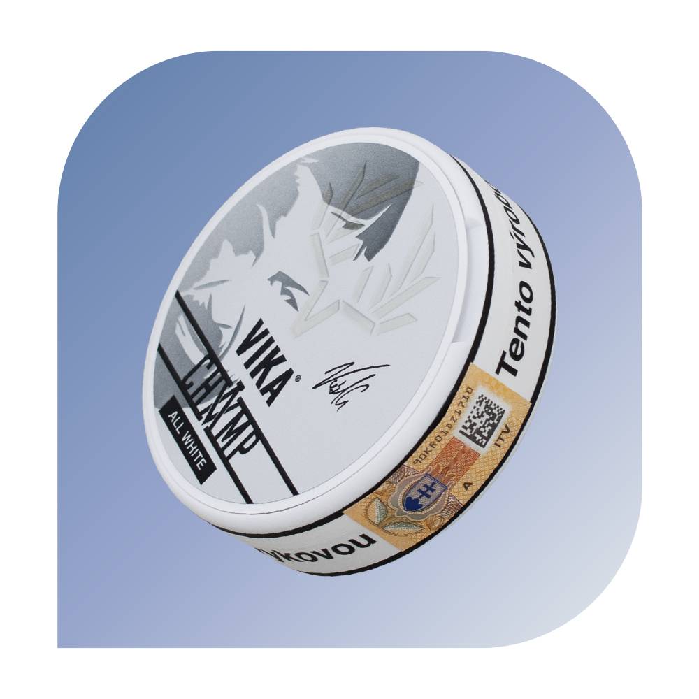 VIKA - Champ All White (30mg/g) - nikotínové vrecúška