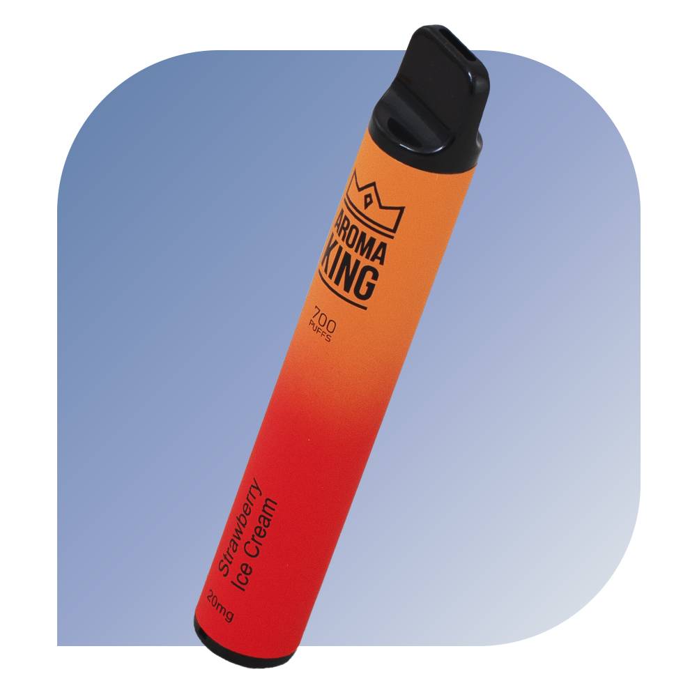 Aroma King Classic 700 Puffs - Strawberry Ice Cream (20mg/ml) - jednorazová bezdymka
