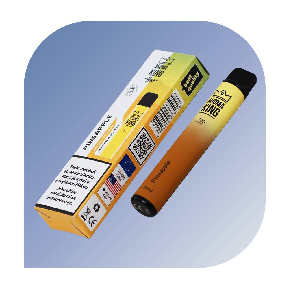 Aroma King Classic 700 Puffs - Pineapple (20mg/ml) - jednorazová bezdymka