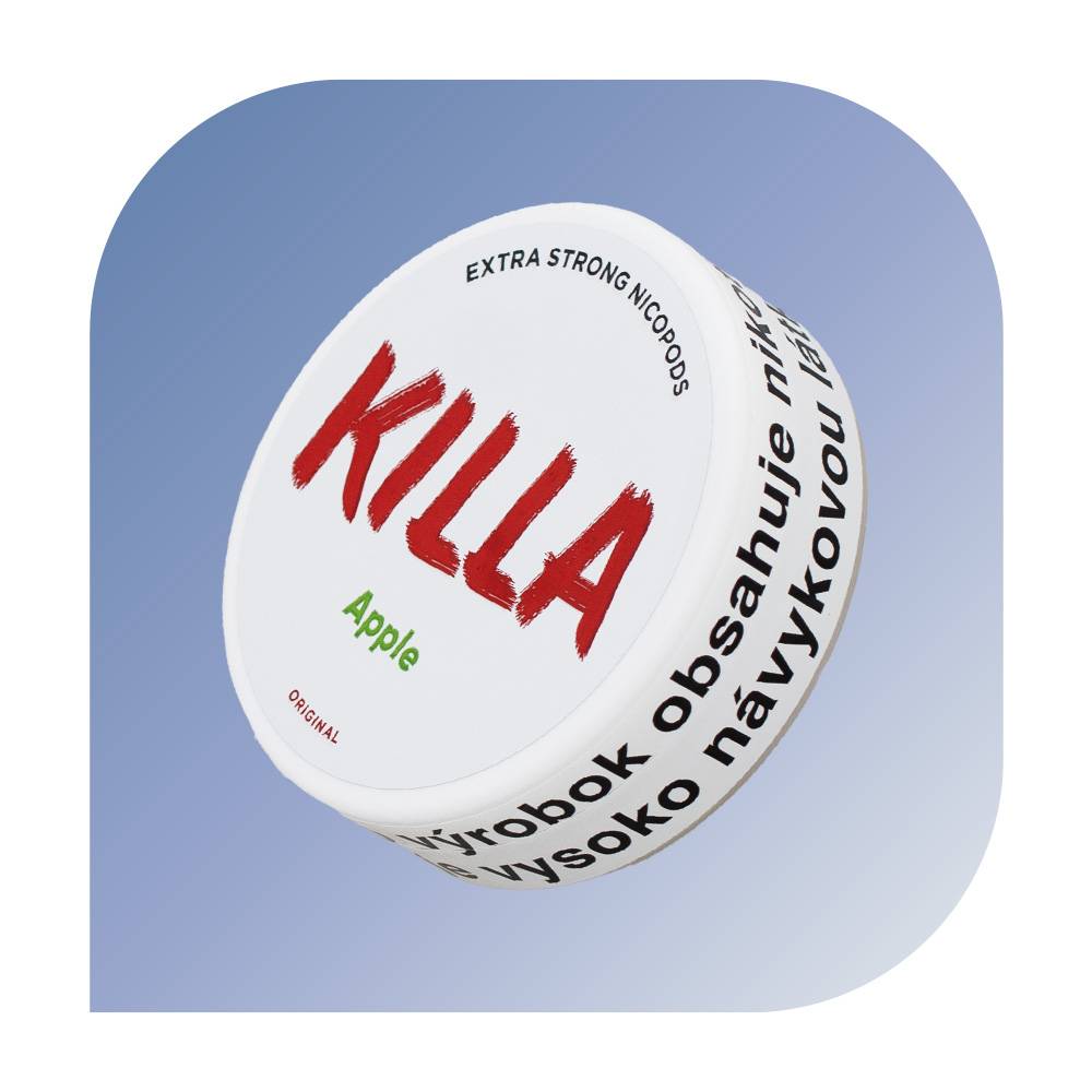KILLA - Apple Extra Strong (16mg/g) - nikotínové vrecúška