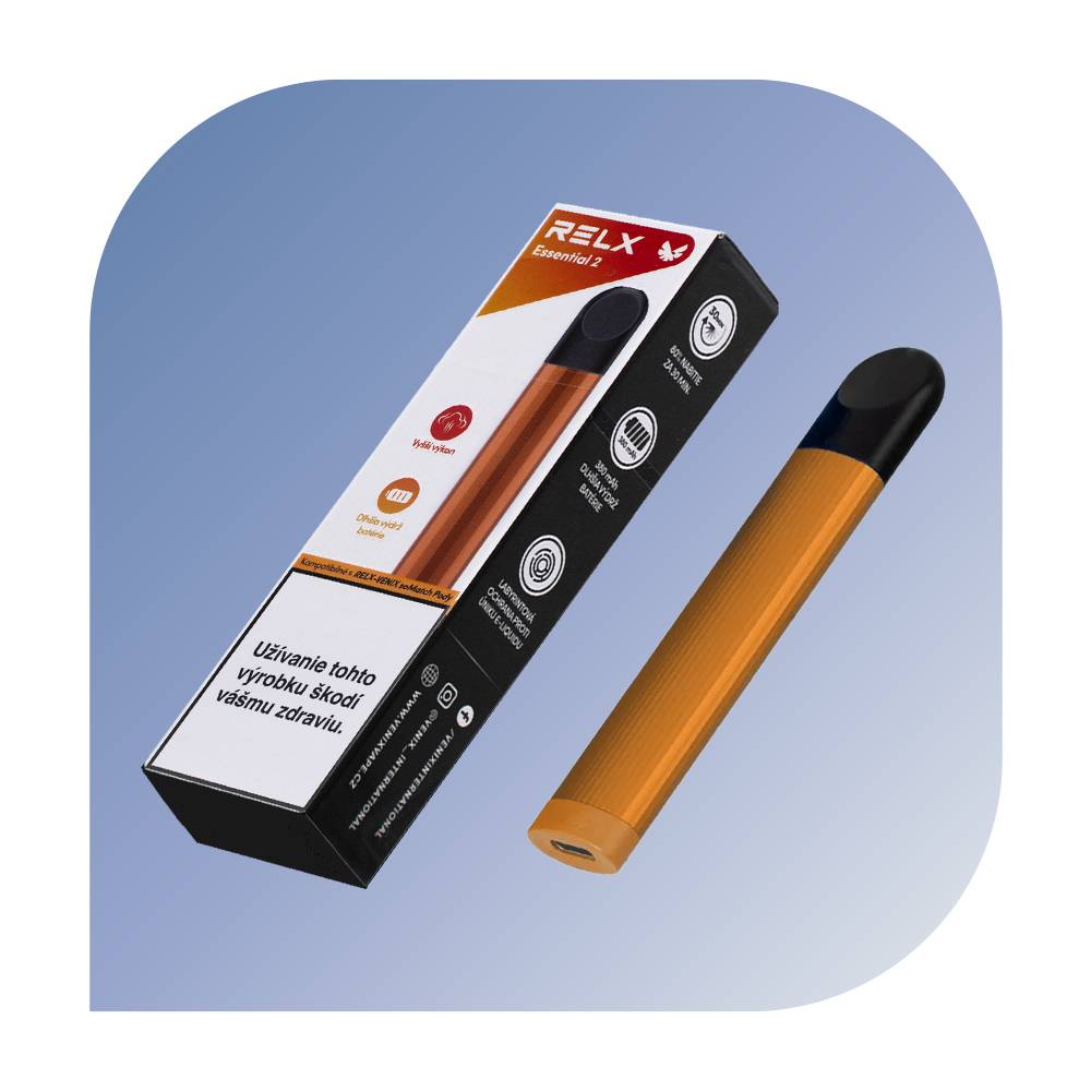  RELX Essential 2 Orange - základná jednotka