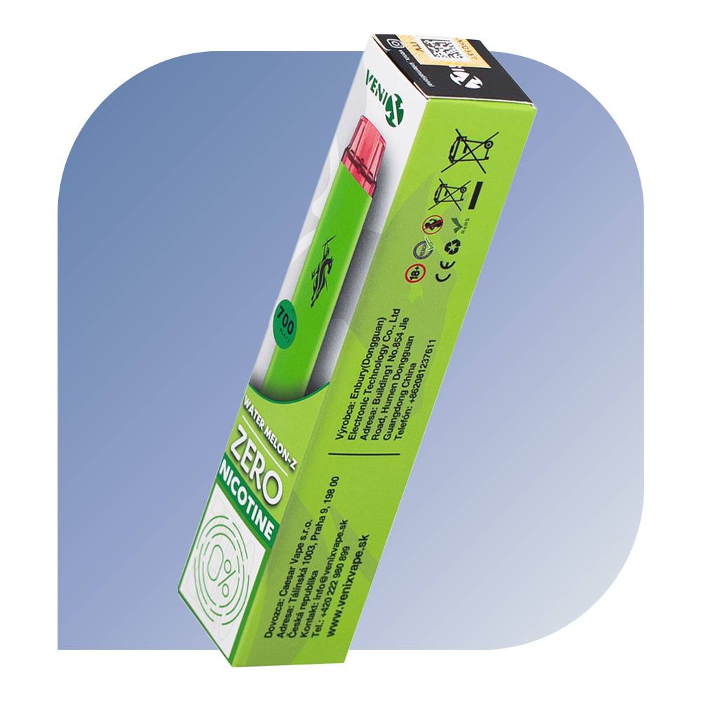  Venix Z séria - Water melon-Z (0mg/ml) - jednorazová bezdymka