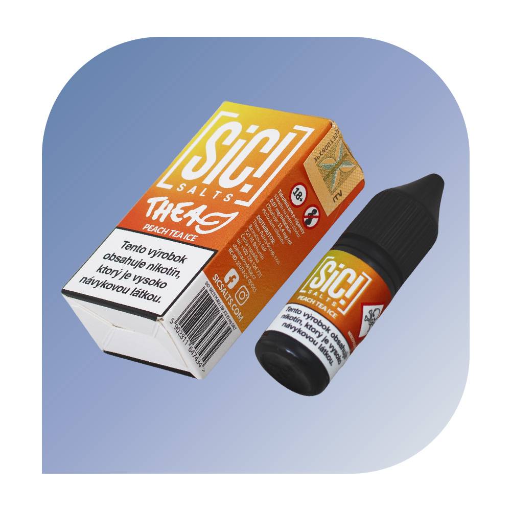 SIC Salts - Peach Tea Ice (20mg/ml) - e-liquid