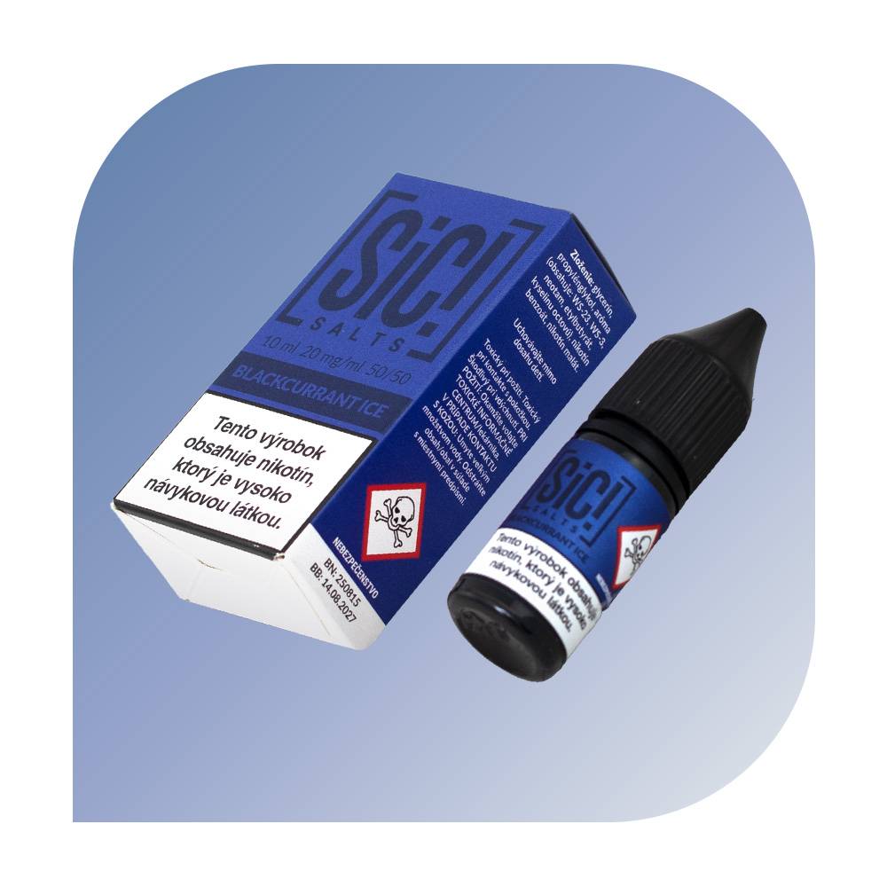  SIC SALTS - Blackcurrant Ice (20mg/ml) - e-liquid