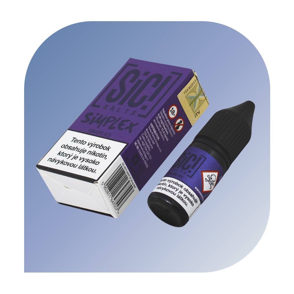  SIC SALTS - Grape Ice (20mg/ml) - e-liquid