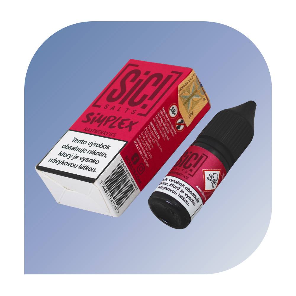  SIC SALTS - Raspberry Ice (20mg/ml) - e-liquid