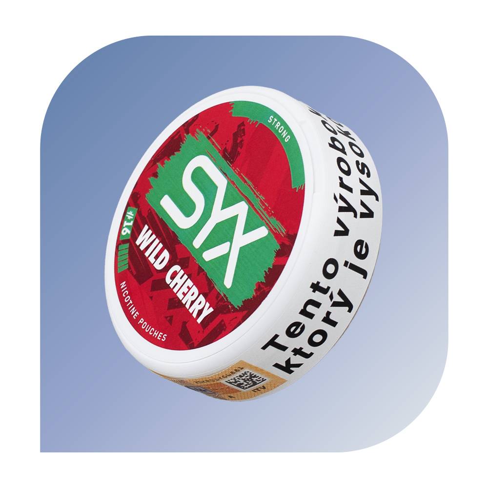 SYX #16 Wild Cherry Strong ( mg/g) - nikotínové vrecúška