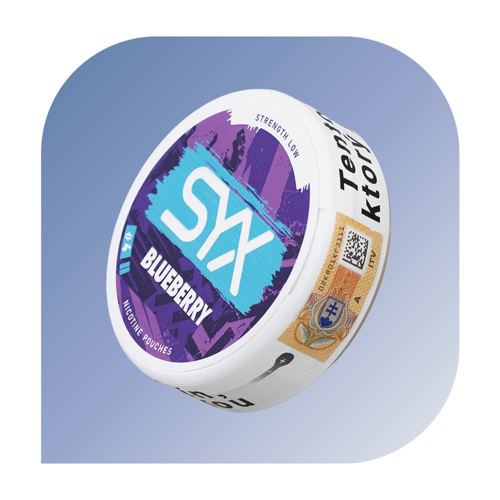 SYX #4 Blueberry Low (mg/g) - nikotínové vrecúška