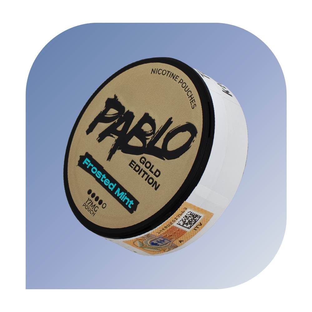  PABLO Gold Edition - Frosted Mint (24mg/g) - nikotínové vrecúška