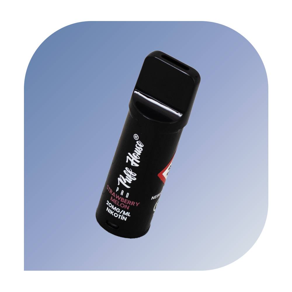 Puff House - Strawberry Melon (20mg/ml) - vymeniteľný POD 2 ks