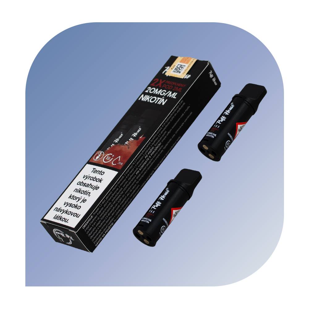 Puff House - Cherry Ice (20mg/ml) - vymeniteľný POD 2 ks