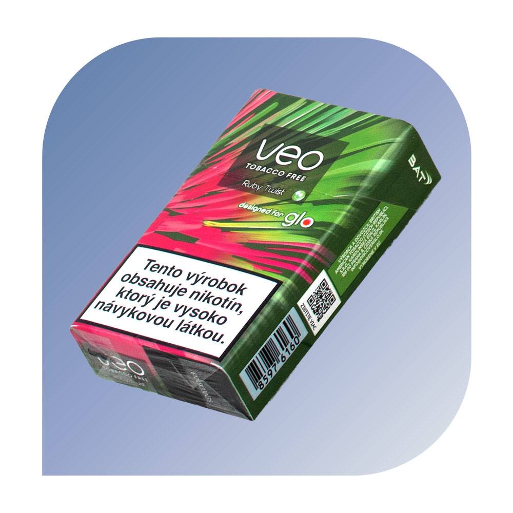  VEO Ruby Twist 5 g - náplne do GLO