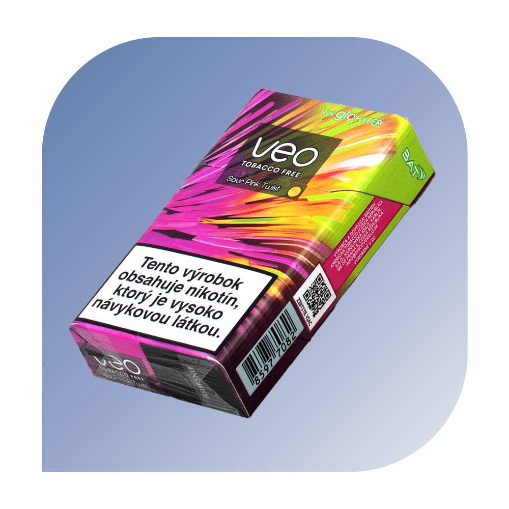  VEO Sour Pink Twist 5 g - náplne do GLO