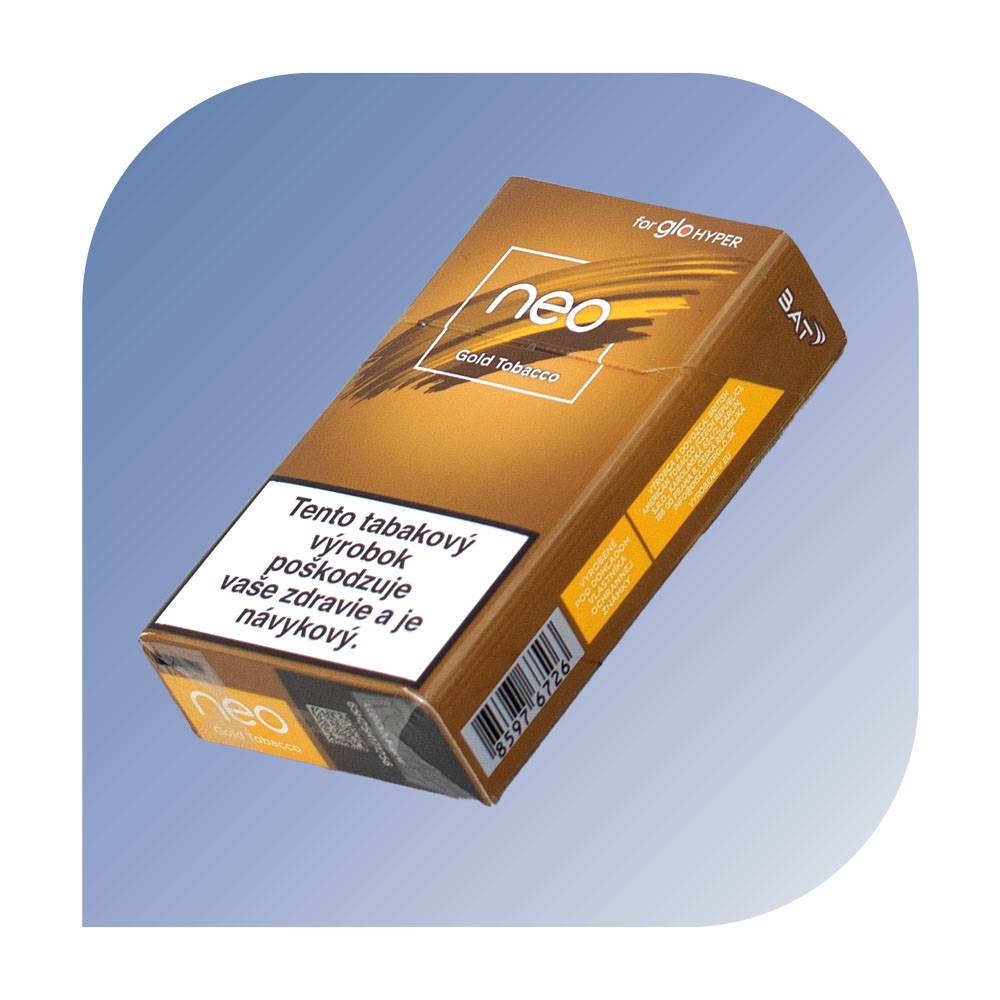  NEO Gold Tobacco 5,2 g - náplne do GLO