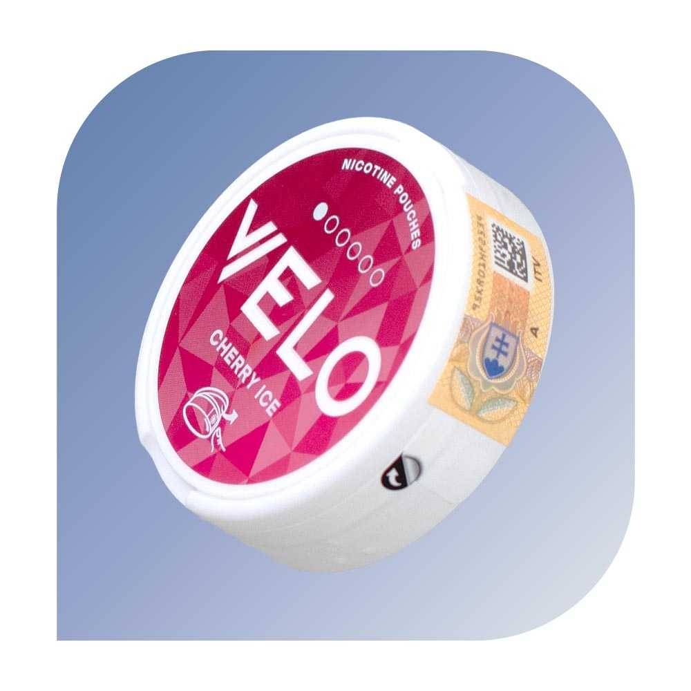 VELO 1 - Cherry Ice  (6,3mg/g) - nikotínové vrecúška