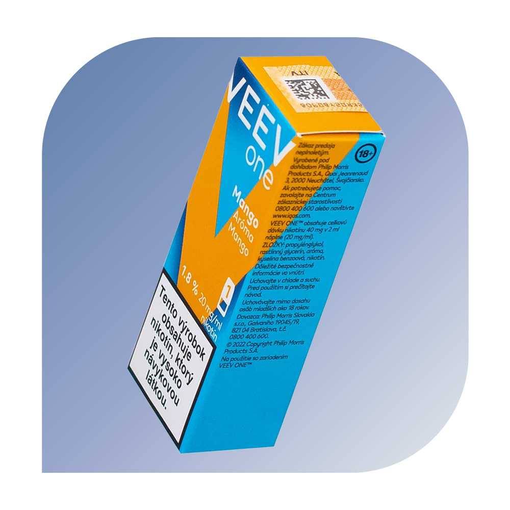  VEEV one - Mango (20mg/ml) - vymeniteu013enu00fd POD 1ks
