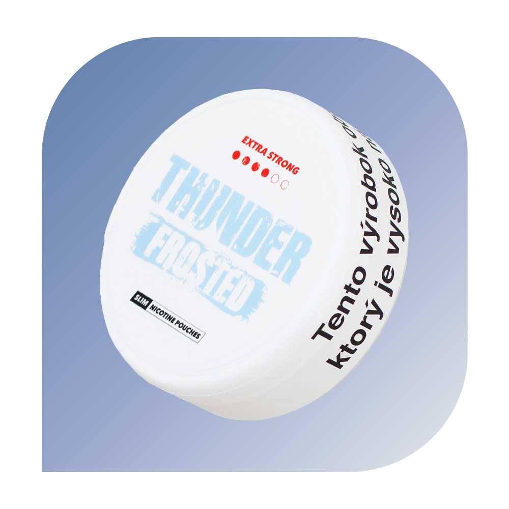 Thunder 5 - Frosted Slim (16mg/g) - nikotínové vrecúška