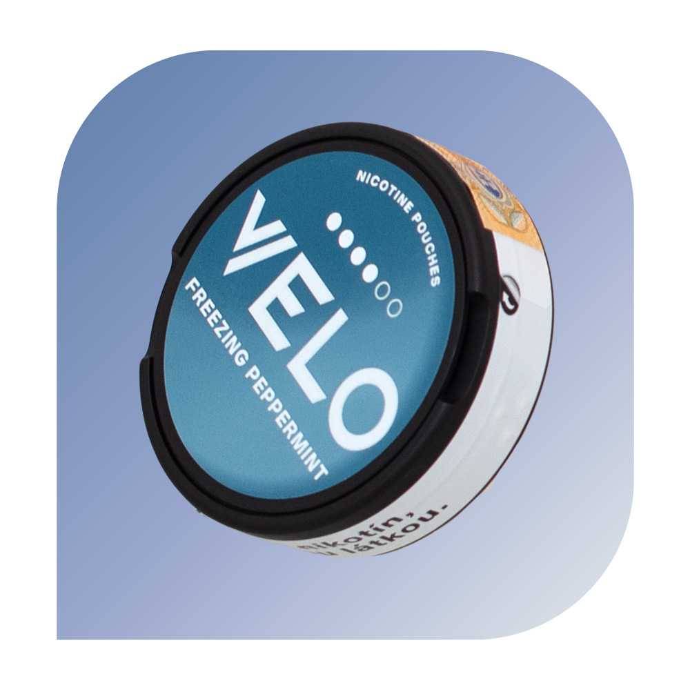 VELO 4 - Freezing Peppermint Slim (15,6mg/g) - nikotínové vrecúška