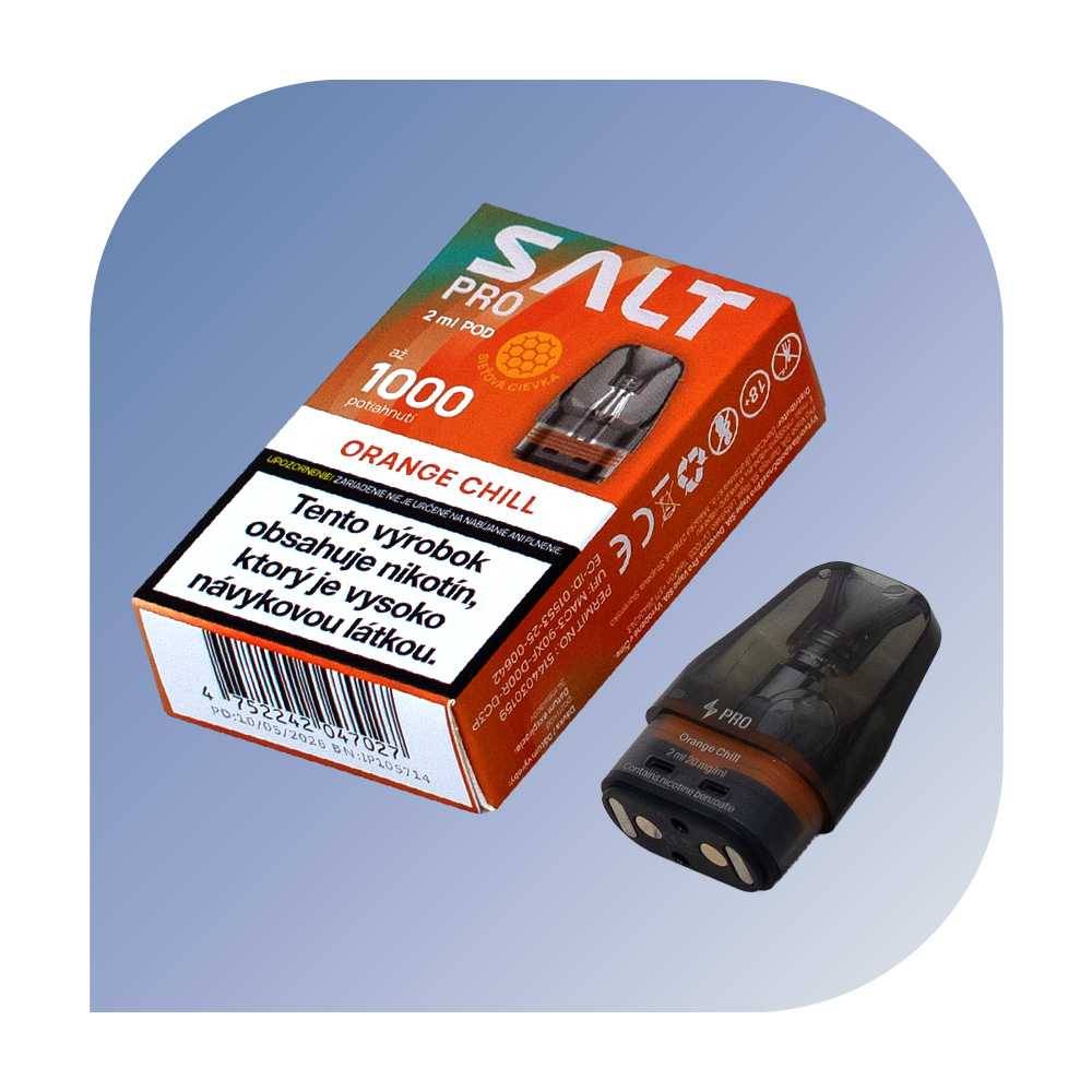 SALT PRO - Orange Chill (20mg/ml) - vymeniteľný POD