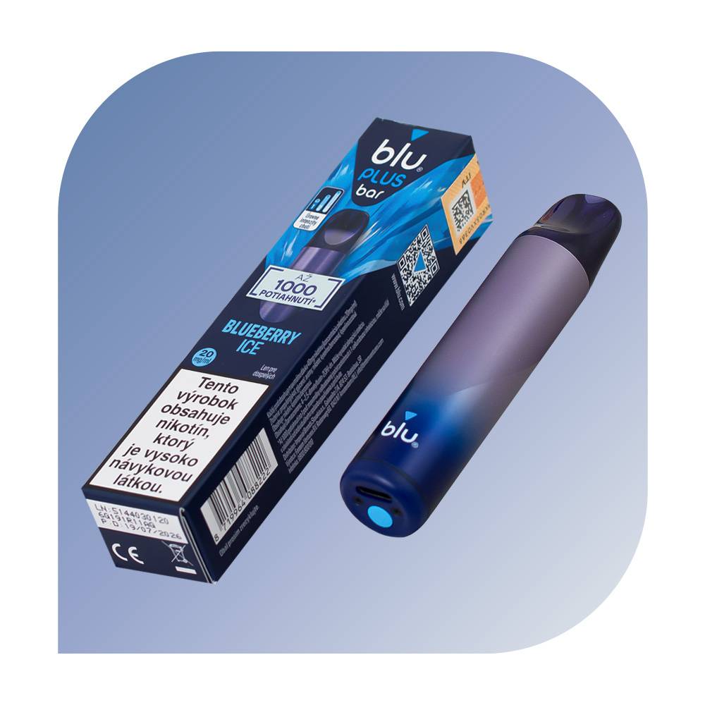  Blu Bar Kit + Bluberry Ice (20mg/ml) - podová bezdymka