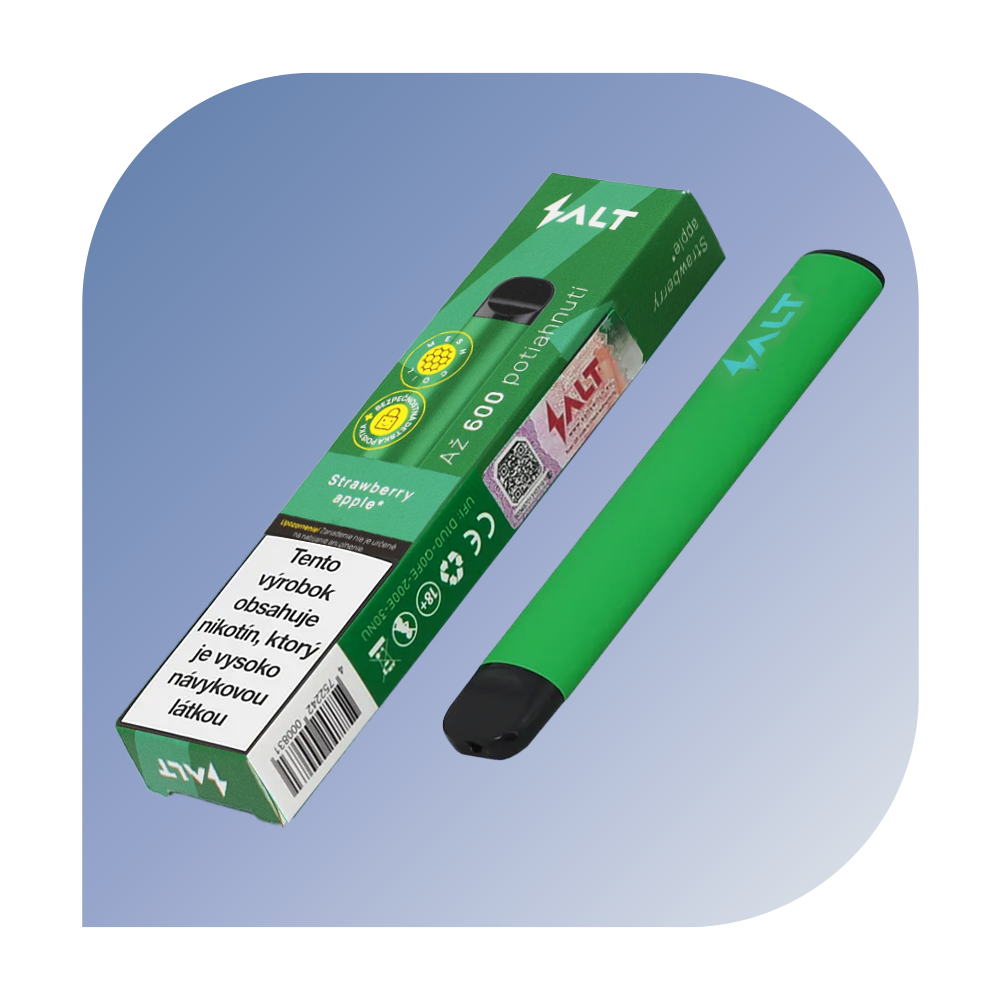 SALT Switch 600 Puffs - Strawberry Apple (20mg/ml) - jednorazová bezdymka