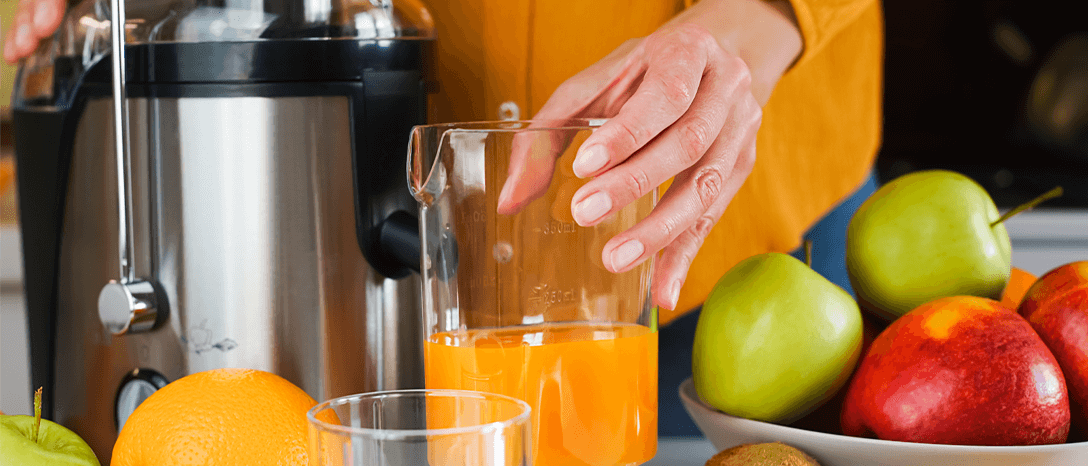 odšťavovač citrusov v domácnosti